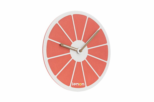 Minimalistische Wanduhr
