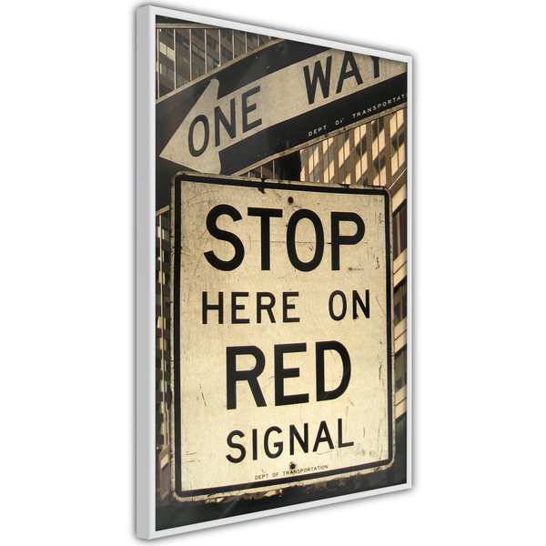 Poster 'Road Signs'