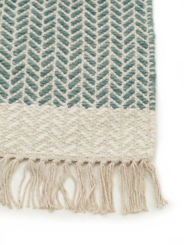Design Wollteppich Kim Mint