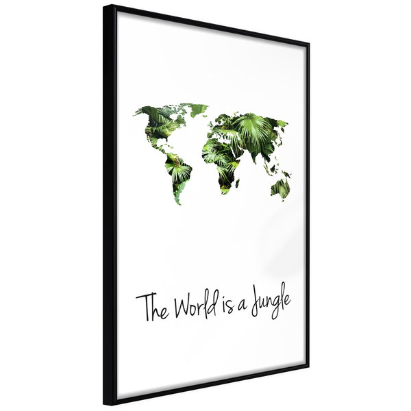 Poster 'We Live in a Jungle'