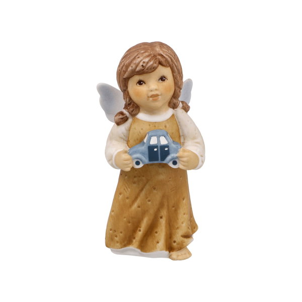Porzellan Figur 'Gute Fahrt' von Julia E. Limpke 4x8,5x3,5cm