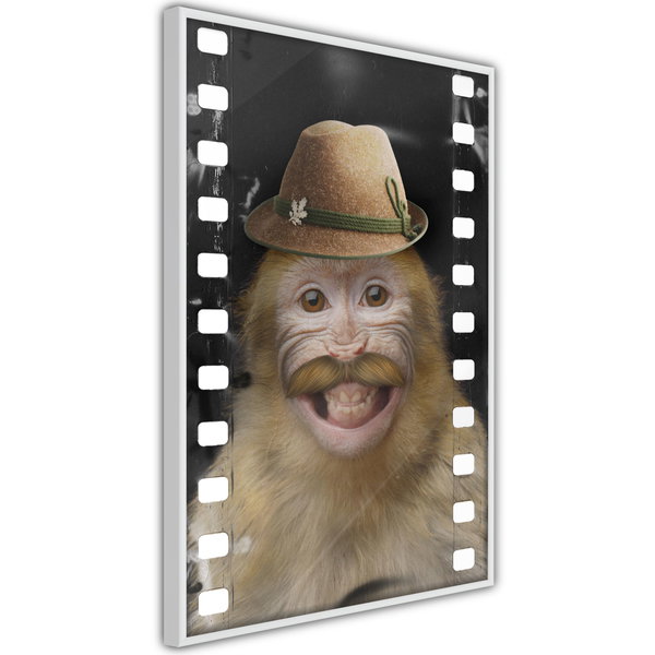 Poster 'Monkey In Hat'