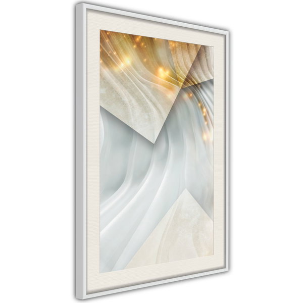 Poster 'Wavy Surface'