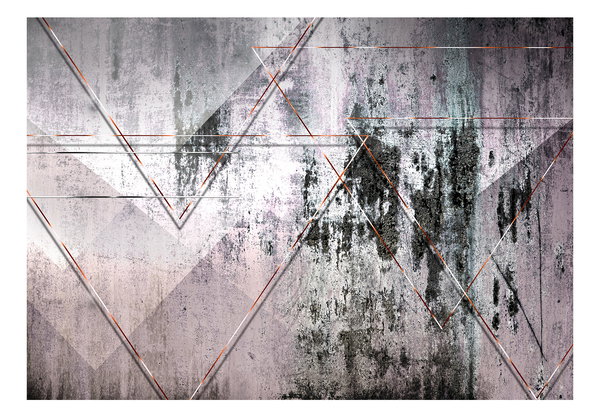Selbstklebende Tapete 'Geometric Wall'