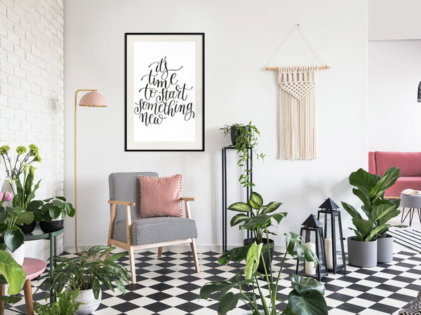 Poster 'It's Time to Start Something New'