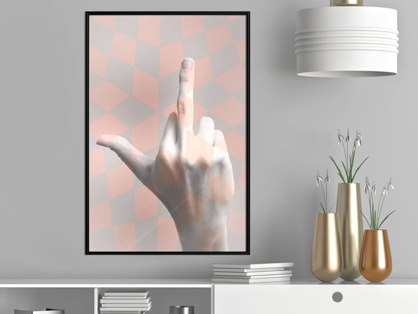 Poster 'Middle Finger'