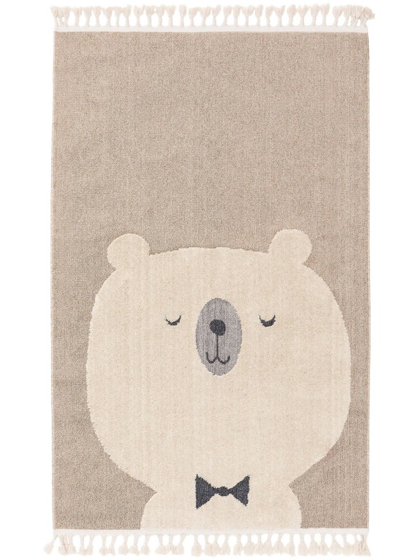 Design Kinderteppich Momo Beige I
