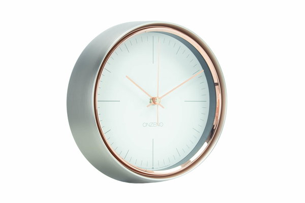 Minimalistische Wanduhr