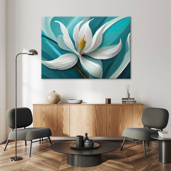 Kunstdruck auf Leinwand 'Graceful Lily 2'