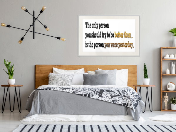 Poster 'Outdo Yourself'