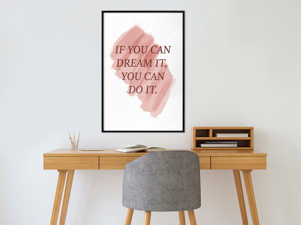 Plakat 'You Can Do It'