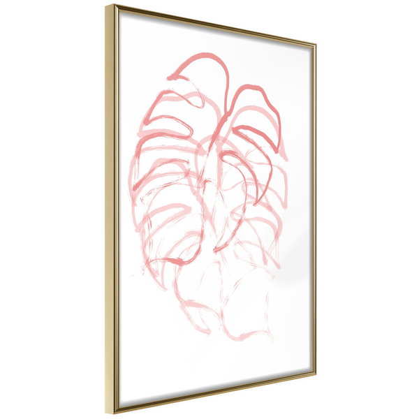 Poster 'Red Leaf'
