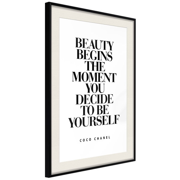 Poster 'Coco Chanel'