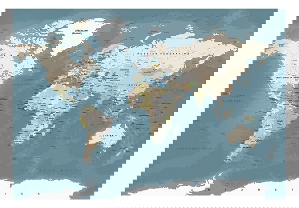 Self-adhesive wallpaper 'Faded Earth'