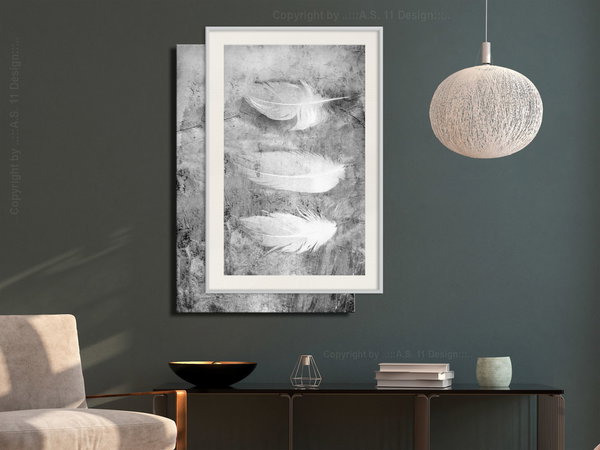 Poster 'Delicate Feathers'