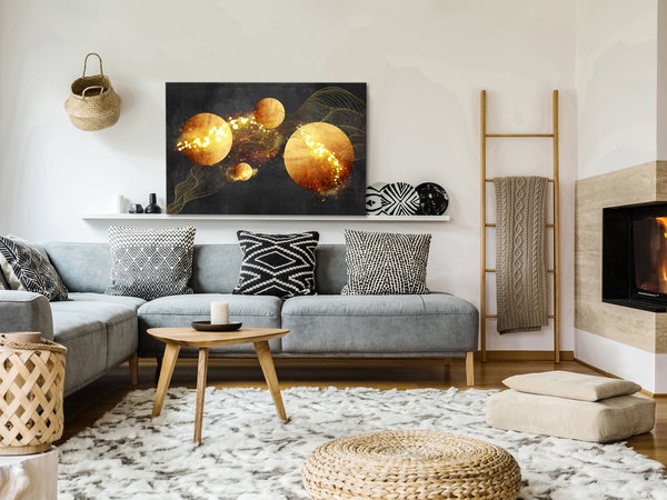 Kunstdruck auf Leinwand 'Space Adventure Wide'
