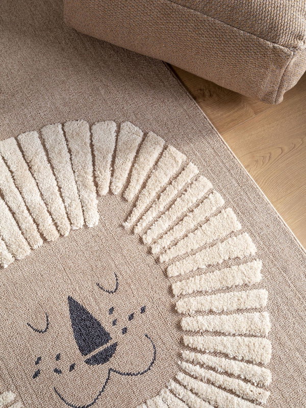 Tappeto per bambini 'Momo Beige XIII'