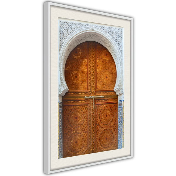 Poster 'Closed Passage (Brown)'