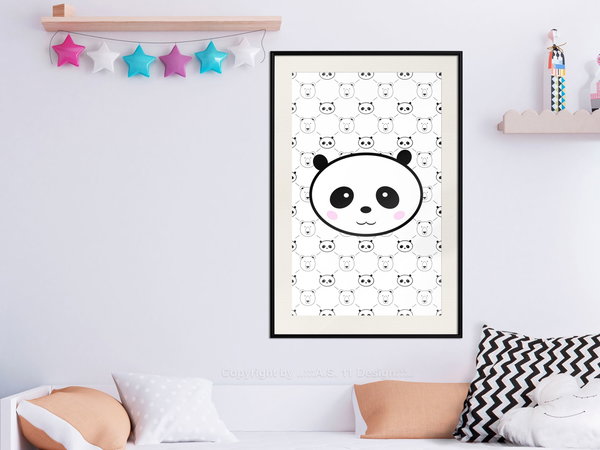 Poster 'Pandas and Bears'