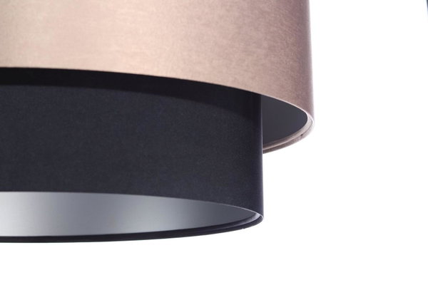 Suspension luminaire 'Duo Ellegant Fluid 1'
