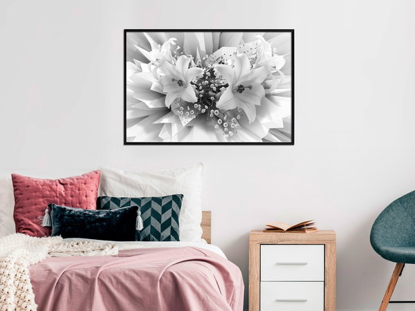 Poster 'Crystal Lillies'