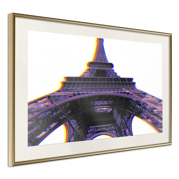 Poster 'Symbol of Paris (Purple)'