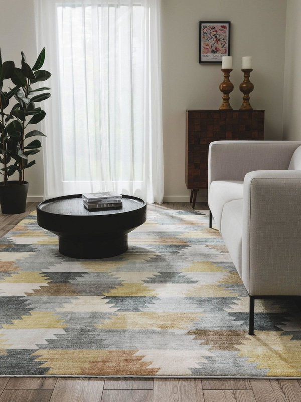Design Teppich Mara Bunt