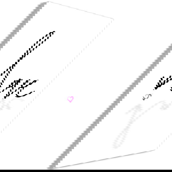 Impressão em tela 'This is Love Vertical'