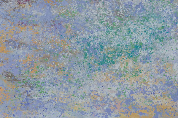Großzügig aufgetragene Farben