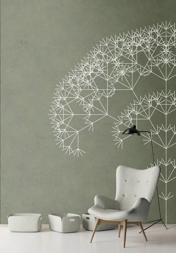 Tapete 'Trees 3' 400x270cm
