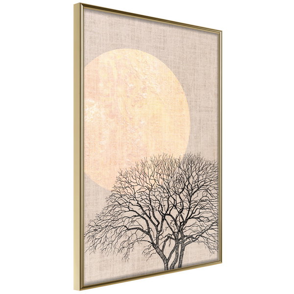 Poster 'Morning Full Moon'
