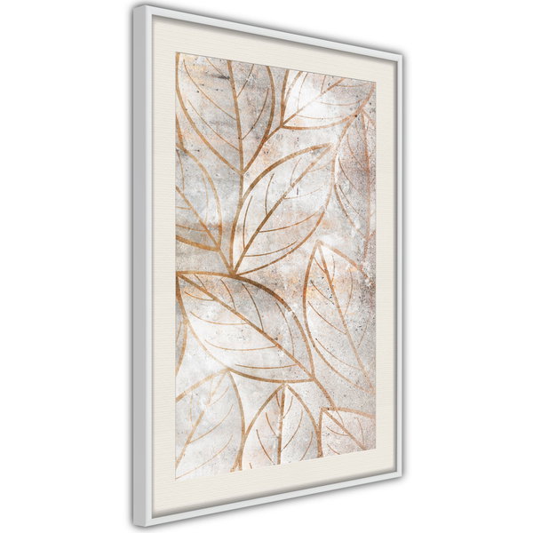 Poster 'Copper Leaves'