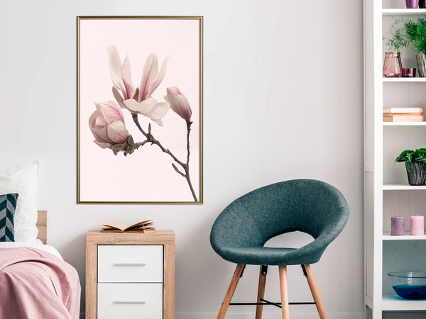 Poster 'Blooming Magnolias II'