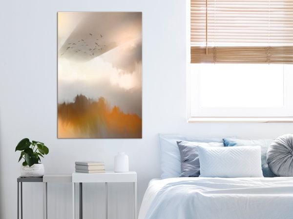 Kunstdruck auf Leinwand 'Nostalgia Vertical'