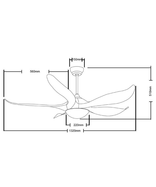 Ventilator tavan 'Noro BL'