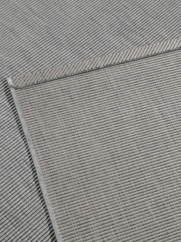 Tappeto fatto a mano 'Metro Light Grey' 80x150cm