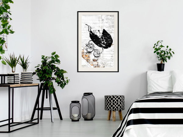 Poster 'Speeding Stroller'