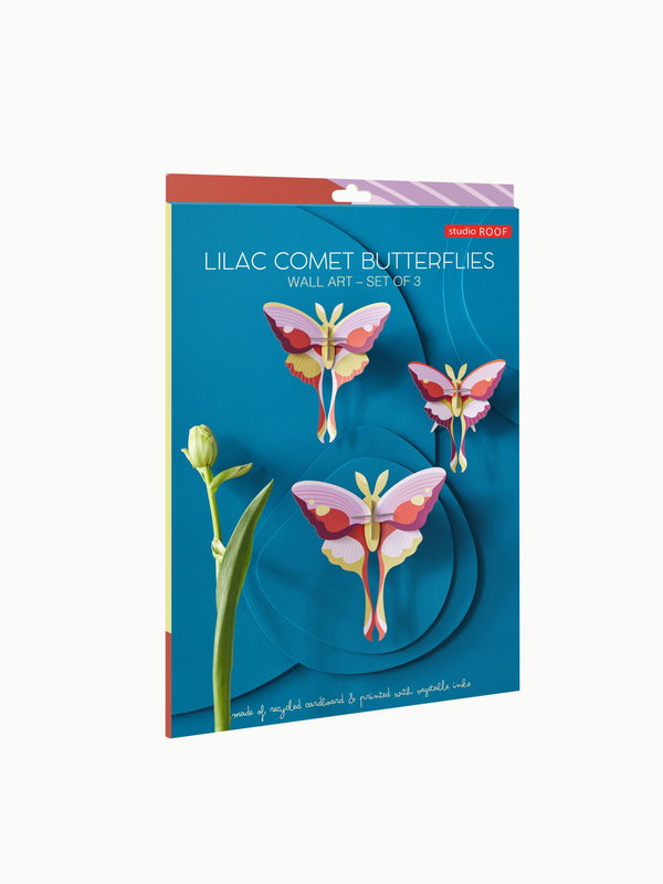Wanddeko Papier 'Ätherisches Harmonie-Trio'