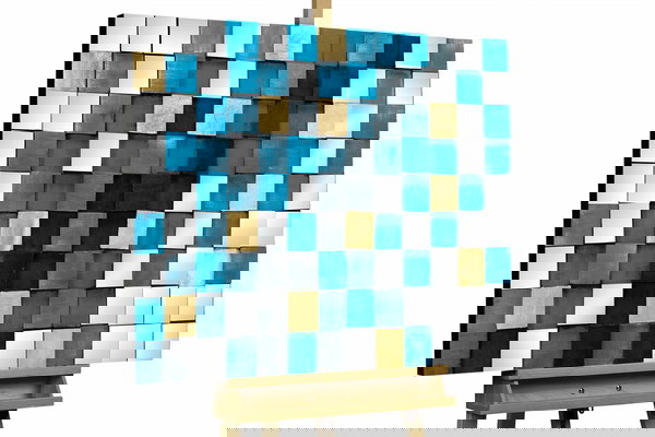 Traditionelles Kunstwerk aus Holz