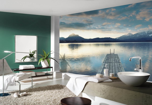 Tapete 'Lake' 600x250cm