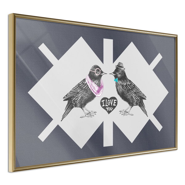 Poster 'Bird Love'