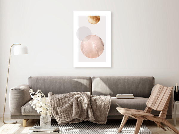 Kunstdruck auf Leinwand 'Dance With Gravity Vertical'