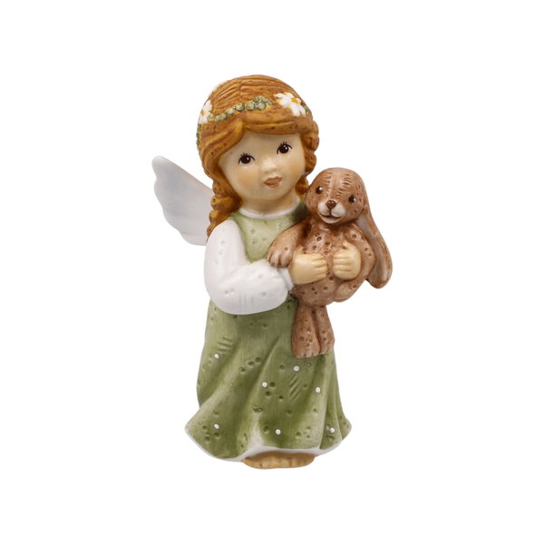 Porzellan Figur 'Mein Kuschelfreund' von Julia E. Limpke 3,5x8,5x4cm