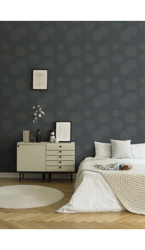 Tapete 'Floral Circles' 53x1005cm