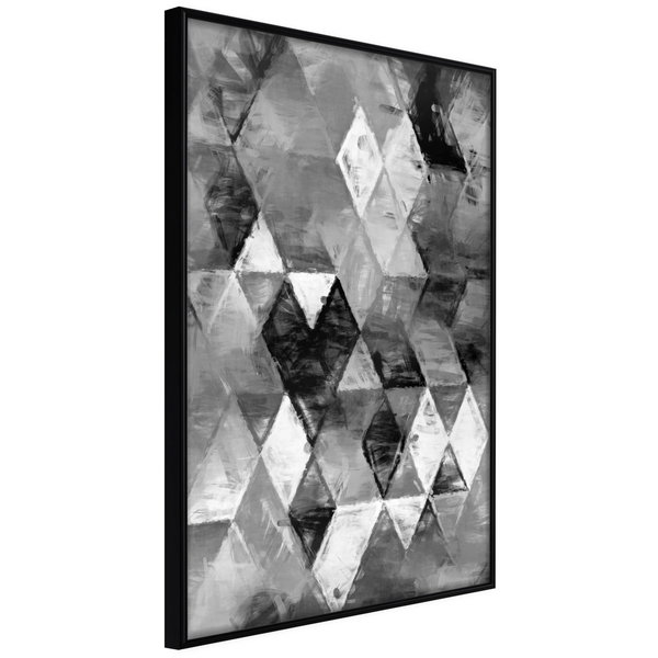 Poster 'Abstract Diamonds'
