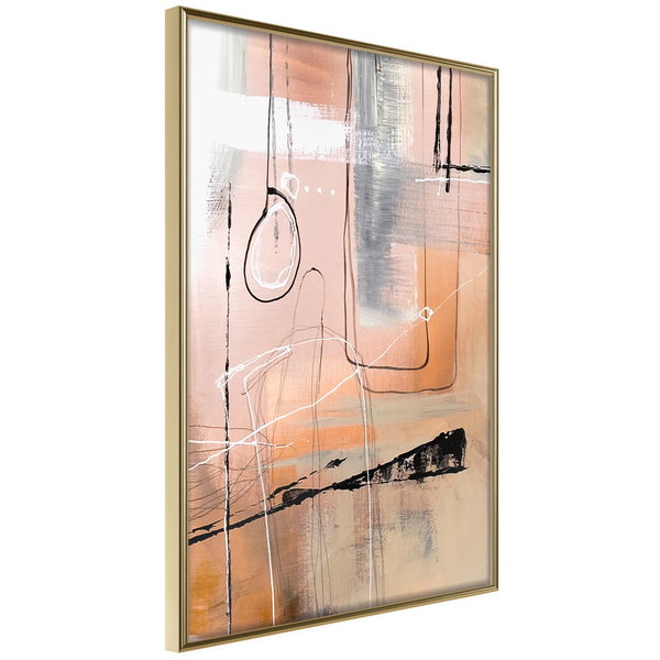 Poster 'Pastel Abstraction'