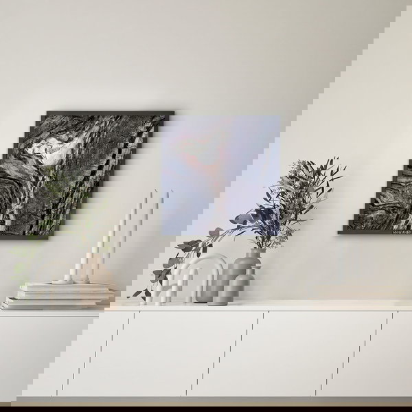 Arte Di Marmo Incorniciata 'Essential Line Cosmic'