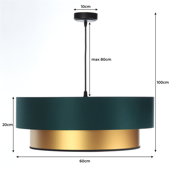 Pendelleuchte 'Duo Ellegant Sleek 1'