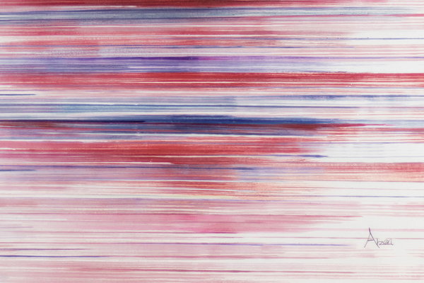 Kleuren in dikke laag aangebracht
