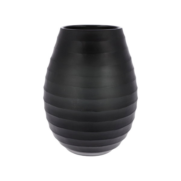 Glas Vase 'Onyx Horizon' von Goebel 17x23x17cm